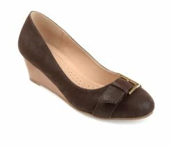 Brand new ๐ฅ Women's Journee Collection Graysn Wedges Brown ๐ 8 Brand new ๐ฅ Women's Journee Collection Graysn Wedges Brown ๐ -London Rag Sales Store 2 647