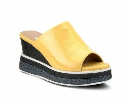 Flash Sale 👍 Women's L'Artiste Alurrin Platform Wedges Yellow ⭐ -London Rag Sales Store 2 656