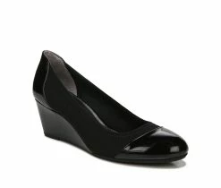 Brand new 💯 Women's LifeStride Juliana Stretch Wedge 👠 Heels Black Fabric 🤩 -London Rag Sales Store 2 669