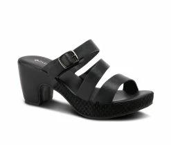Promo 👍 Women's Patrizia Diana 👗 Dress 🩴 Sandals Black 🛒 -London Rag Sales Store 2 747