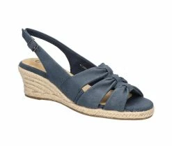 Best deal ✨ Women's Bella Vita Cheerful Wedges Navy Linen Pnt ⭐ -London Rag Sales Store 2 751