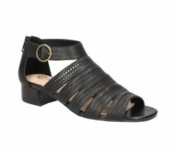 Wholesale 👍 Women's Bella Vita Betsy 👗 Dress 🩴 Sandals Black Leather 🥰 -London Rag Sales Store 2 77