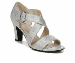 Best deal 🥰 Women's LifeStride Carlyle 👗 Dress 🩴 Sandals Island Silver 😀 -London Rag Sales Store 2 770