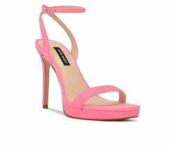 Cheapest โ๏ธ Women's Nine West Zadien ๐ Dress ๐ฉด Sandals Neon Pink ๐ 8 Cheapest โ๏ธ Women's Nine West Zadien ๐ Dress ๐ฉด Sandals Neon Pink ๐ -London Rag Sales Store 2 774