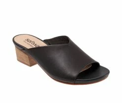 Budget 😍 Women's Softwalk Parker Mule 👠 Heels Black ⭐ -London Rag Sales Store 2 786