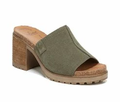 Wholesale ⭐ Women's Zodiac Lissa Heeled 🩴 Sandals Moss 🧨 -London Rag Sales Store 2 788