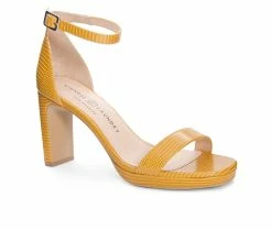 Brand new 🔥 Women's Chinese Laundry Tinie 👗 Dress 🩴 Sandals Yellow 🛒 -London Rag Sales Store 2 79