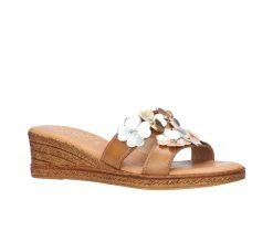 Discount 🔥 Women's TUSCANY BY EASY STREET Lilla Espadrille Wedges Cognac ⌛ -London Rag Sales Store 2 790