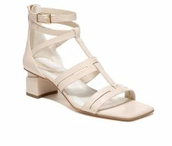 Cheapest 😉 Women's Franco Sarto Korie 👗 Dress 🩴 Sandals Panna White 🔥 -London Rag Sales Store 2 805