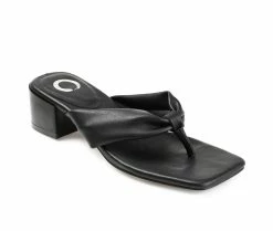 Hot Sale ❤️ Women's Journee Collection Seelah 👗 Dress 🩴 Sandals Black 🎁 8 Hot Sale ❤️ Women's Journee Collection Seelah 👗 Dress 🩴 Sandals Black 🎁 -London Rag Sales Store 2 86