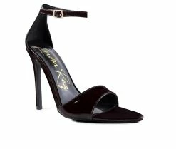 Flash Sale 💯 Women's London Rag New Flame 👗 Dress 🩴 Sandals Espresso 👍 -London Rag Sales Store 2 860