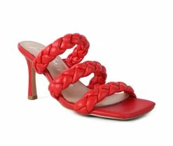 Best reviews of 🌟 Women's London Rag High Bae 👗 Dress 🩴 Sandals Red ⌛ -London Rag Sales Store 2 900