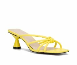 Brand new 🤩 Women's Torgeis Cultivar 👗 Dress 🩴 Sandals Yellow 👏 -London Rag Sales Store 2 908