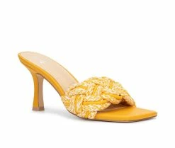 Budget 🎉 Women's New York And Company Julie 👗 Dress 🩴 Sandals Orange ⌛ -London Rag Sales Store 2 915