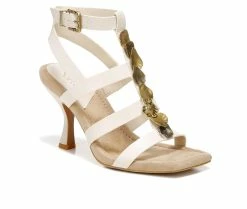 Cheapest 🥰 Women's Franco Sarto Rine Sustainable 👗 Dress 🩴 Sandals Cream ⭐ -London Rag Sales Store 2 918