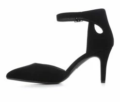 Best Sale 😀 Women's Solanz Upkeep Pumps Black Nub 🎉 -London Rag Sales Store 3 1050