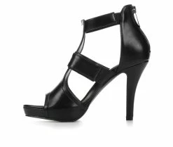 Deals 🎉 Women's Daisy Fuentes Collette 👗 Dress 🩴 Sandals Black 🧨 -London Rag Sales Store 3 1053