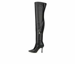 Top 10 ✔️ Women's New York And Company Natalia Over The Knee 🥾 Boots Black PU 😍 9 Top 10 ✔️ Women's New York And Company Natalia Over The Knee 🥾 Boots Black PU 😍 -London Rag Sales Store 3 1061