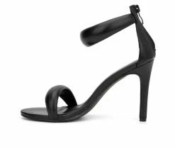 Promo 🧨 Women's Olivia Miller Maldives 👗 Dress 🩴 Sandals Black 🎉 -London Rag Sales Store 3 1076