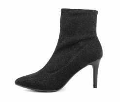 Budget 💯 Women's Jones NY Macee Heeled Booties Black 🧨 -London Rag Sales Store 3 1103