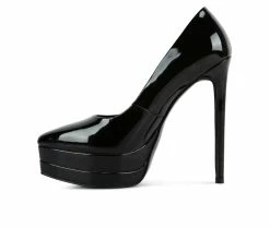 Promo 🔥 Women's London Rag Cuddles Pumps Black ✔️ -London Rag Sales Store 3 1109