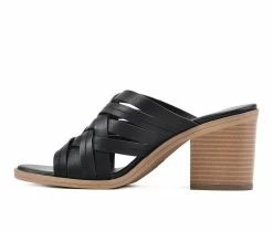 Budget 😉 Women's White Mountain Be Happy Heeled 👗 Dress 🩴 Sandals Black/Burnished 🧨 -London Rag Sales Store 3 112