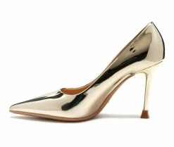 Hot Sale 🎉 Women's London Rag Poudre Pumps Gold 👏 -London Rag Sales Store 3 1120
