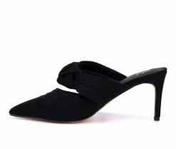 Flash Sale 🧨 Women's New York And Company Capri Mule Pumps Black 🌟 -London Rag Sales Store 3 1141