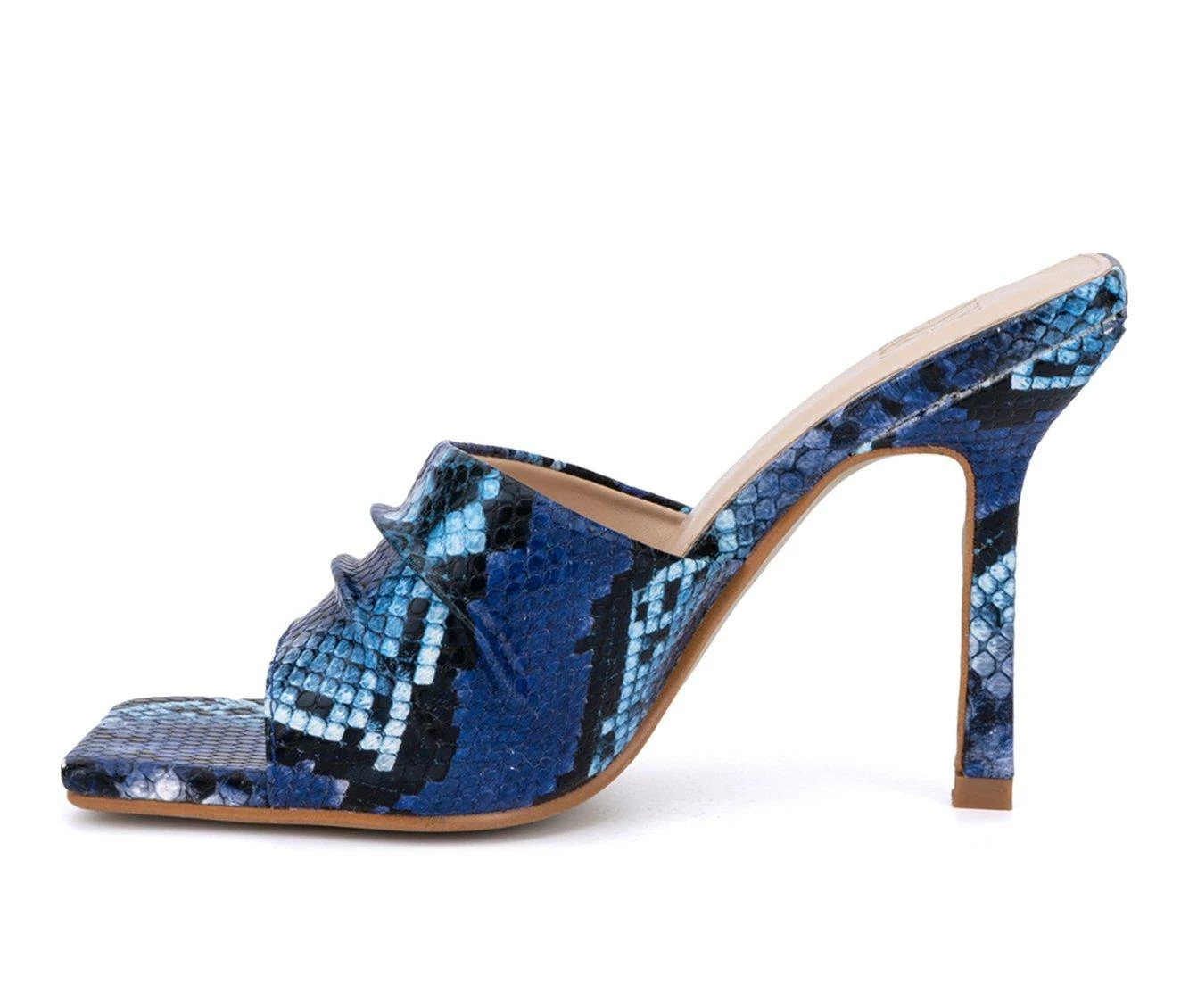 Best deal ✨ Women's New York And Company Breena Peep Toe Stilettos Blue 🔥 4 Best deal ✨ Women's New York And Company Breena Peep Toe Stilettos Blue 🔥 - Image 4