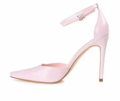 Hot Sale 👍 Women's Journee Collection Miriem Stiletto Pumps Pink 🛒 -London Rag Sales Store 3 1154