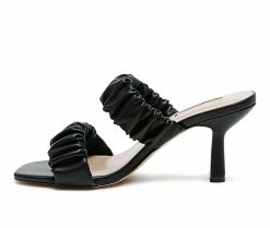 Best Pirce 🧨 Women's London Rag Lady Lynn 👗 Dress 🩴 Sandals Black 🔔 -London Rag Sales Store 3 1160