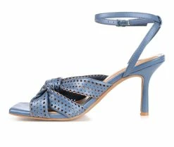 Buy 🎉 Women's Journee Collection Naommi 👗 Dress 🩴 Sandals Blue 🥰 -London Rag Sales Store 3 1171