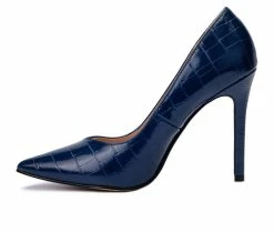Coupon 🥰 Women's Torgeis Daisy Pumps Blue 😉 -London Rag Sales Store 3 1176