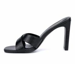 Budget ๐งจ Women's Olivia Miller Sofia ๐ Dress ๐ฉด Sandals Black โจ 9 Budget ๐งจ Women's Olivia Miller Sofia ๐ Dress ๐ฉด Sandals Black โจ -London Rag Sales Store 3 1199