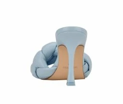 Best reviews of 🌟 Women's Nine West Yoyo Heeled 👗 Dress 🩴 Sandals Light Blue 🤩 -London Rag Sales Store 3 1202
