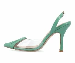 Outlet 😉 Women's Journee Collection Ivyann Pumps Green 😉 -London Rag Sales Store 3 1243