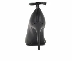 Best deal 👍 Women's Nine West Freze Pumps Black/Clear 🔔 -London Rag Sales Store 3 1259