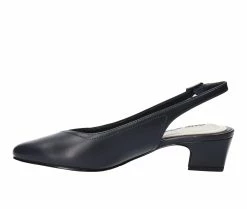 Cheapest 🔔 Women's Easy Street Pratt Slingback Pumps Navy ⌛ -London Rag Sales Store 3 154