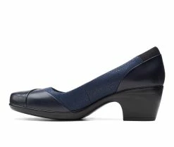 Best Pirce ✨ Women's Clarks Emily Alexa Pumps Navy 🛒 -London Rag Sales Store 3 175