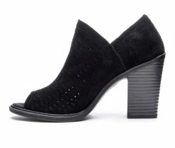 Wholesale 🔔 Women's Dirty Laundry Aida Peep Toe Booties Black 🎉 -London Rag Sales Store 3 231