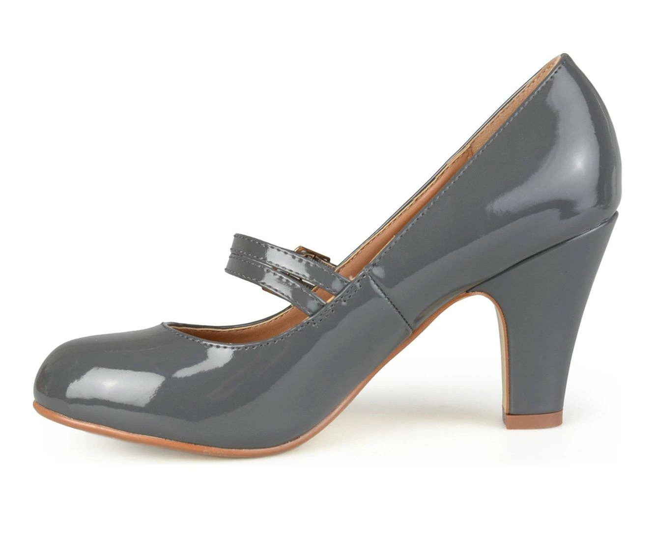 New 👏 Women's Journee Collection Wendy Mary Jane Pumps Grey 🤩 4 New 👏 Women's Journee Collection Wendy Mary Jane Pumps Grey 🤩 - Image 4