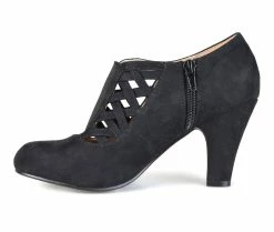 Flash Sale ⌛ Women's Journee Collection Piper Booties Black 😀 -London Rag Sales Store 3 258