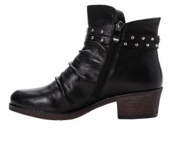 Outlet ⌛ Women's Propet Roxie Heeled Booties Black 💯 -London Rag Sales Store 3 278