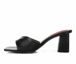 Brand new 😉 Women's London Rag Cityscape 👗 Dress 🩴 Sandals Black 😉 -London Rag Sales Store 3 292