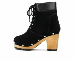 New ๐ Women's Rag & Co Maaya Heeled Lace Up Booties Black ๐ 9 New ๐ Women's Rag & Co Maaya Heeled Lace Up Booties Black ๐ -London Rag Sales Store 3 318