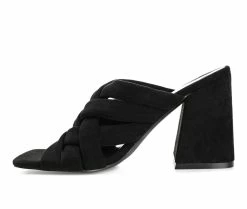 Best reviews of ⭐ Women's Journee Collection Dorisa Heeled 🩴 Sandals Black ⌛ -London Rag Sales Store 3 33