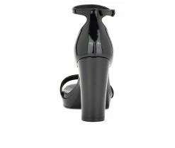 Top 10 ⌛ Women's Nine West Elope 👗 Dress 🩴 Sandals Black Patent ⌛ -London Rag Sales Store 3 332