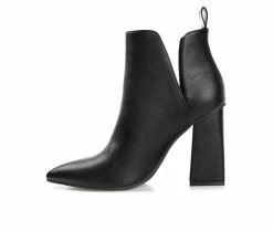 Best deal ๐งจ Women's Journee Collection Neima Heeled Booties Black ๐ 9 Best deal ๐งจ Women's Journee Collection Neima Heeled Booties Black ๐ -London Rag Sales Store 3 336
