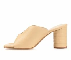 Hot Sale ✔️ Women's Journee Signature Karah 👗 Dress 🩴 Sandals Cream 🔥 -London Rag Sales Store 3 339