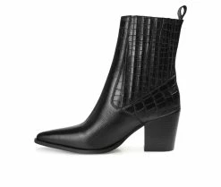 Best Pirce 🧨 Women's Journee Signature Markka Booties Black 🥰 -London Rag Sales Store 3 356
